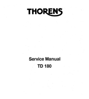 Thorens TD-180-Service-Manual